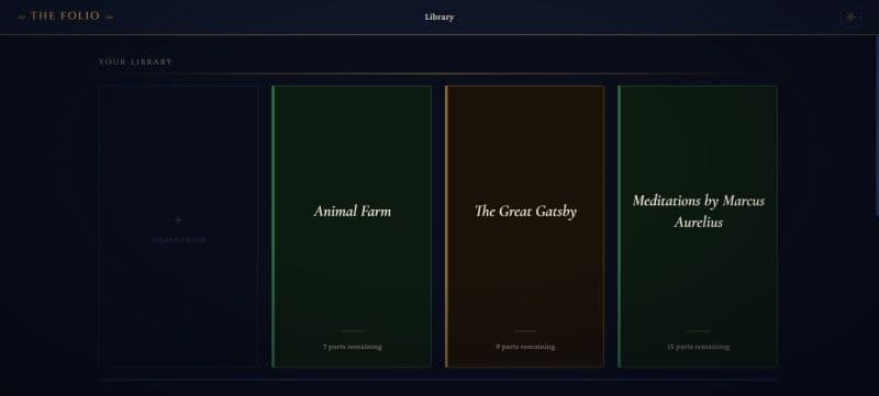 The Folio 1